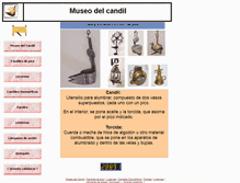 Tablet Screenshot of candiles.org